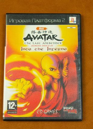 Диск для Playstation 2 (Для чипованных приставок), игра Avatar...