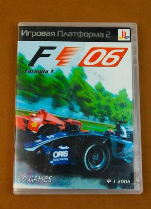 Диск для Playstation 2 (Для чипованных приставок), игра Formul...