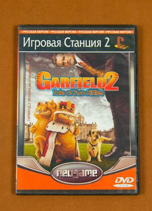 Диск для Playstation 2 (Для чипованных приставок), игра Garfie...