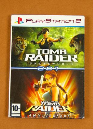 Диск для Playstation 2 (Для чипованных приставок), игра Tomb R...