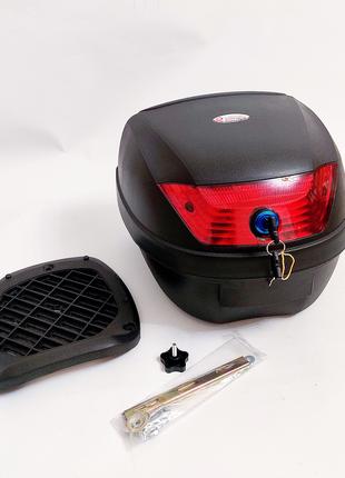 Кофр (багажник) для мотоцикла задній TATA 39.5×39.5×30. (2785)