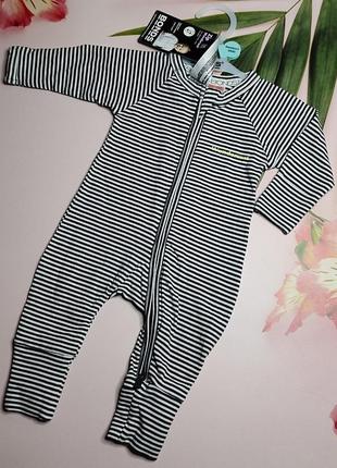 Яркий ромпер слип человечек пижама bonds полосатый для новорож...