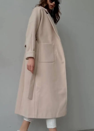 Пальто жіноче кашемір на підкладці s-m l-xl sin1047-584sве