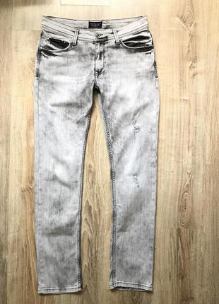 Мужские классические зауженые джинсы philipp plein