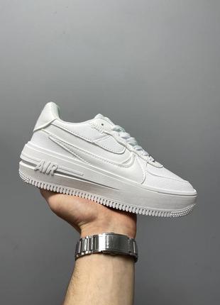 Кроссовки nike air force 1 plt.af.orm white