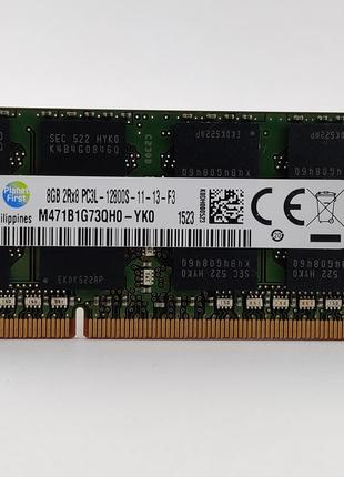 Оперативная память для ноутбука SODIMM Samsung DDR3L 8Gb 1600M...