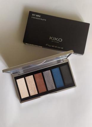 Палетка теней kiko milano my mini eyeshadow palette