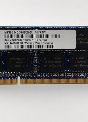 Оперативная память для ноутбука SODIMM Elixir DDR3L 8Gb 1600MH...