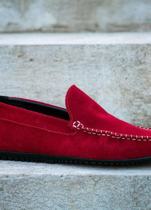 Мокасини Prime Shoes червоні 42 розмір