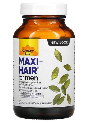 Комплекс для Роста и Укрепления Волос для мужчин, Maxi-Hair fo...