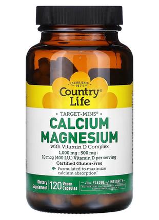 Кальций, Магний и Витамин D, Calcium Magnesium with Vitamin D,...