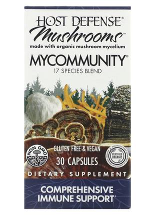 Поддержка иммунитета, комплекс из 17 грибов, Mushrooms, Compre...