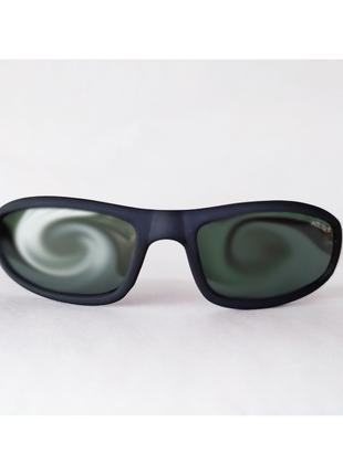 Солнцезащитные очки Aolise, черные, матовые, прямоугольные