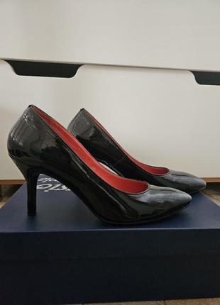 Новые женские туфли-ладочки из лакированной кожи, 38 размер