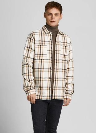 Сорочка jack&amp;jones blalogan flannel comfort fit