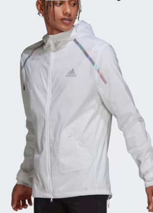 Мужская спортивная ветровка adidas marathon running jacket hk5639