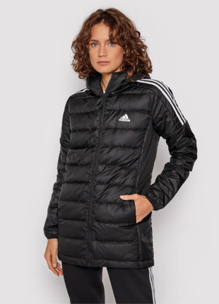 Женская пуховая куртка adidas essentials light down hooded par...