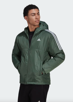 Чоловіча куртка adidas essentials insulated hooded jacket hk4653