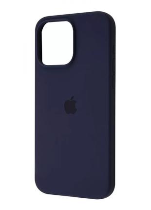 Чохол Silicone Case Full iPhone 15 Pro Max (midnight blue) 51586