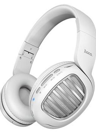 Наушники Bluetooth Hoco W23 Brilliant sound — White