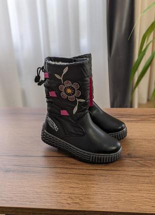 Зимняя обувь для девочки, сапоги, сапоги, ботинки