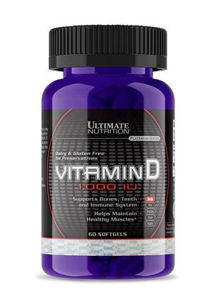 Вітаміни та мінерали Ultimate Vitamin D, 60 капсул