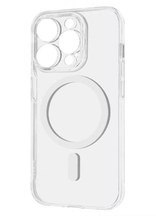 Чохол Iphone Чохол Baseus Crystal Magnetic iPhone 15 Pro (tran...
