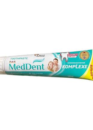 Зубна паста 125мл Комплексний догляд ТМ das MedDent