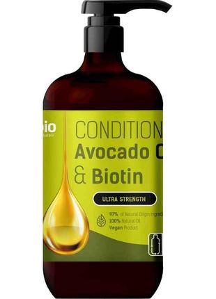 Кондиціонер для волосся 946мл Avocado Oil Biotin ТМ BION