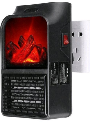 Портативний обігрівач Flame Heater 900 Вт, тепловий вентилятор, о