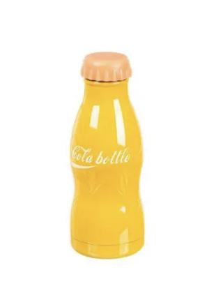 Термобутылка, термос нержавейка Cola Bottle 260мл Оранжевая