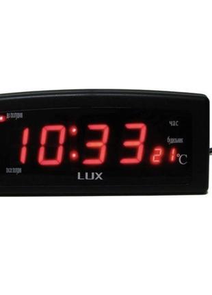 Часы настольные электронные CAIXING CX-818 (красный свет)
