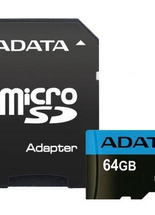 Картка пам'яті ADATA 64 GB microSD class 10 UHS-I A1 Premier
(...