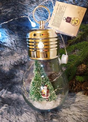 Лампа светильник ночник новогодний декор рождественская истори...