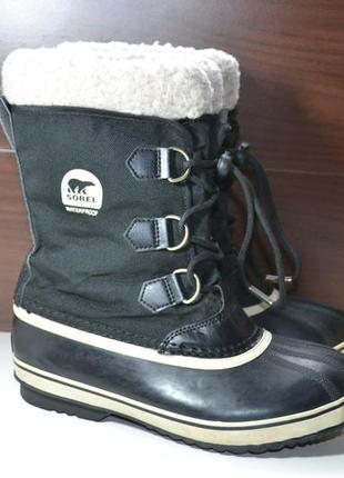 Sorel 38р зимние сапоги waterproof -20c ботинки