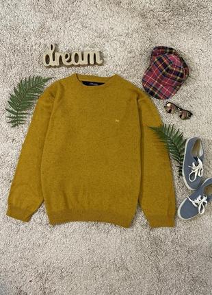 Яркий теплый свитер, джемпер с шерстью No21