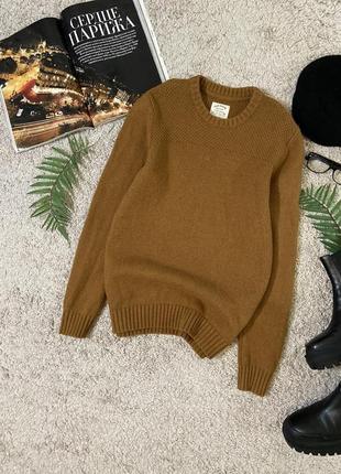 Плотный теплый свитер с шерстью No113