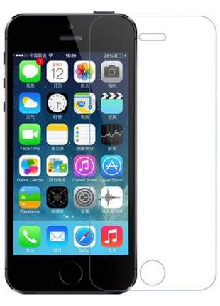 Защитное стекло Walker для Apple iPhone 5s (0.3 мм, 2.5D) без ...