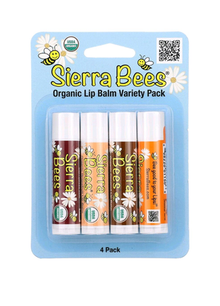 Натуральные бальзамы для губ от sierra bees