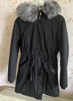 Мега тепла зимова жіноча куртка-парка