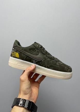 Кросівки nike air force 1 x the north face ‘camo’