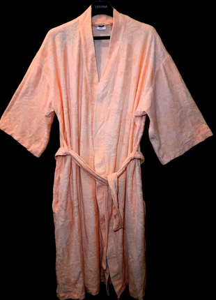 Женский махровый халат большого размера