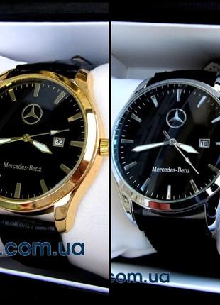 Кварцевые мужские наручные часы Mercedes-Benz 2 вида по суперц...