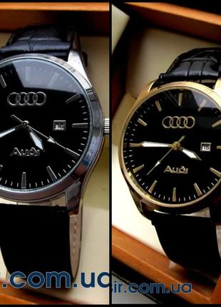 Кварцевые мужские наручные часы Audi по суперцене!