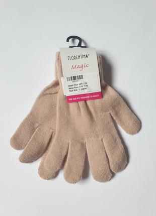 Трикотажні жіночі рукавички florentina
