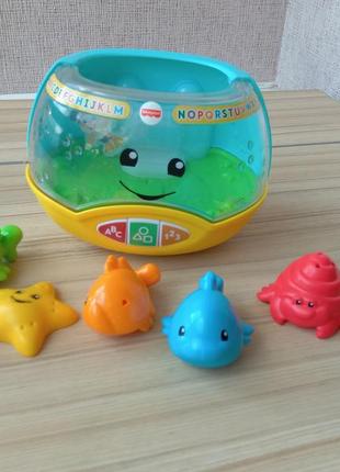 Веселый аквариум фишер-прайс fisher-price laugh and learn magi...