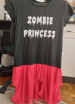 Платье h&amp;m zombie princess хеллоуин