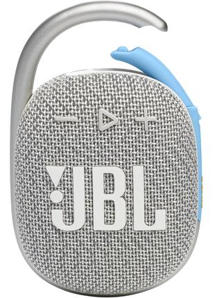 Портативная акустика JBL Clip 4, Eco White (JBLCLIP4ECOWHT)