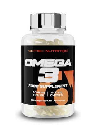 Жирные кислоты Scitec Omega 3, 100 капсул