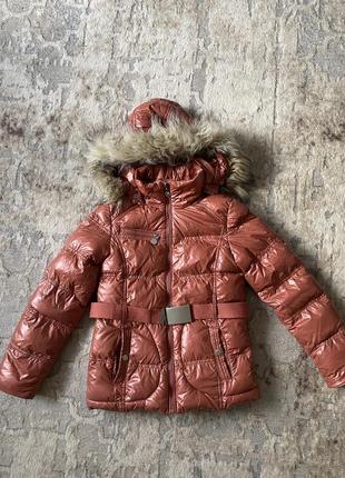 Зимняя куртка р.134-140